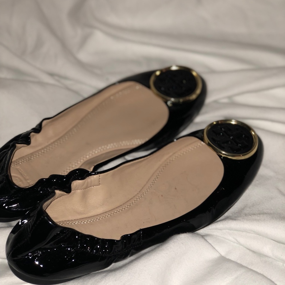 Tory Burch pattened flats